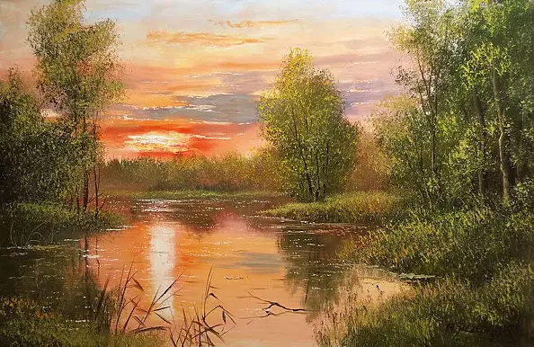 Marek Szczepaniak - In the setting sun