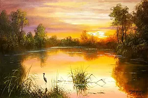 Marek Szczepaniak - In the setting sun