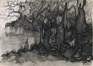 Witold Kubicha - In the bushes of imagination