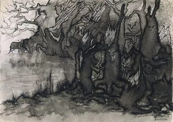 Witold Kubicha - In the bushes of imagination