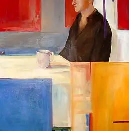 Anna Wojciechowska, подвеска, Масляная картина - холст, 100 x 130