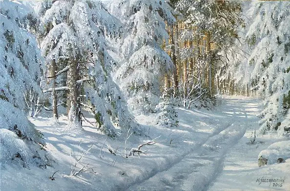 Marek Szczepaniak - In the winter coat