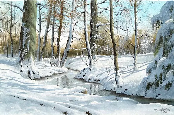 Marek Szczepaniak - In the winter coat