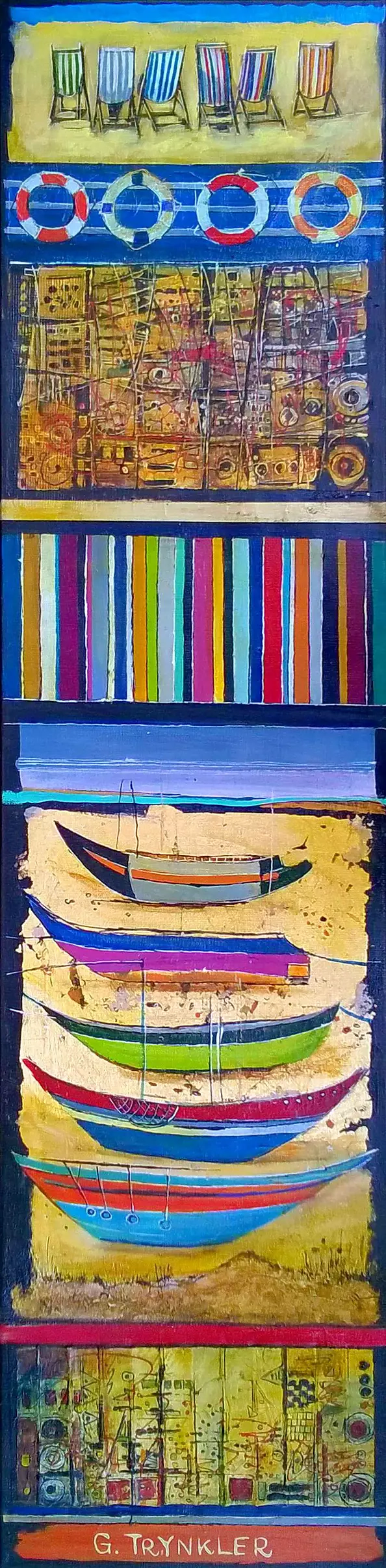 Gabriela Trynkler - Holiday at the seaside