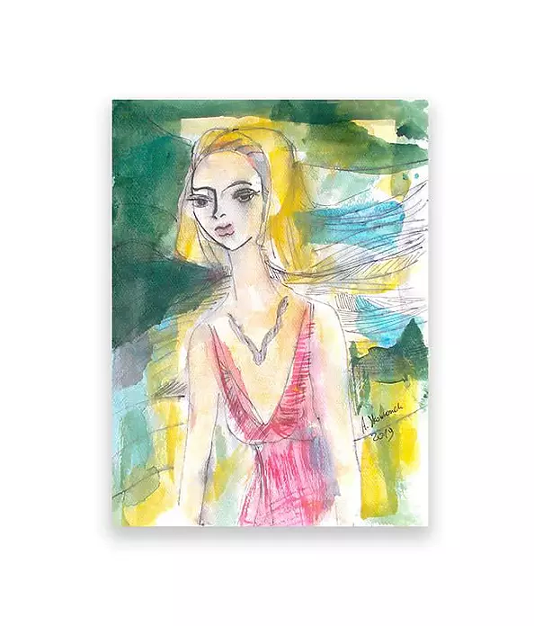 Anna Skowronek - Holiday-watercolor