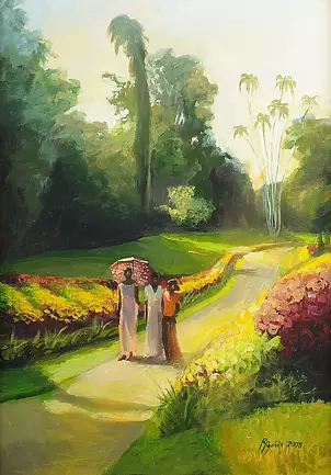 Renata Rychlik - A walk in the garden