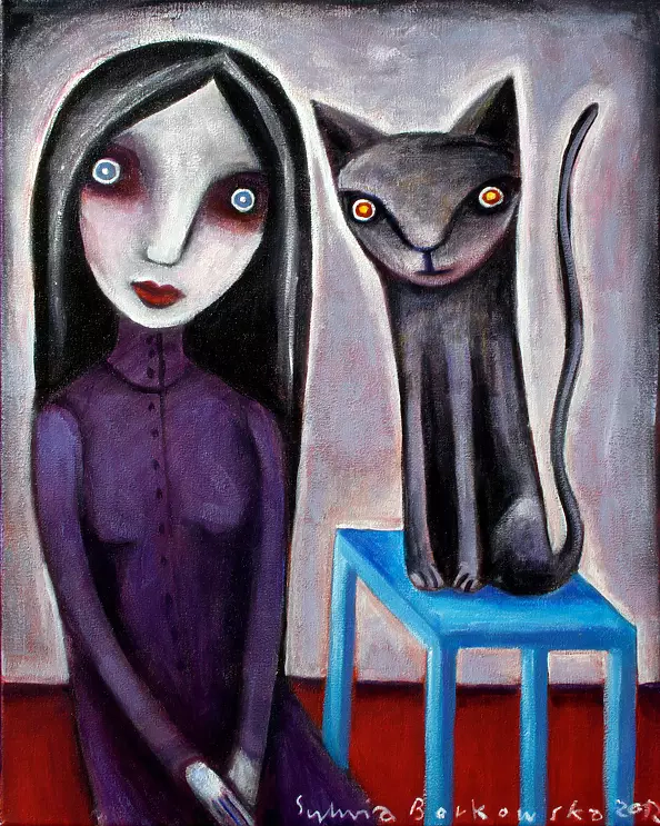 Sylwia Borkowska - Wampirelka i czarny kot