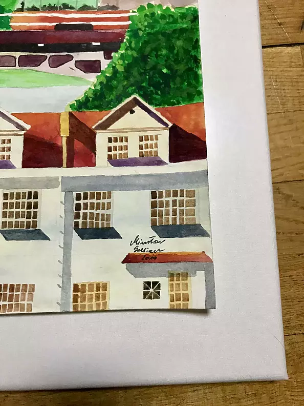 Mirosław Sobiech - Warszawa Akwarela