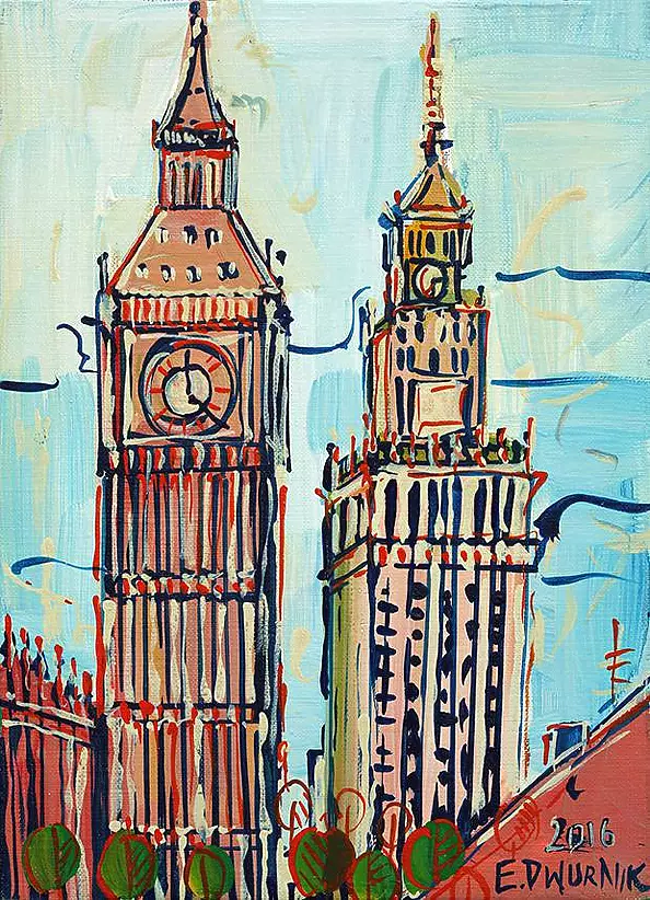 Edward Dwurnik - Warsaw - London