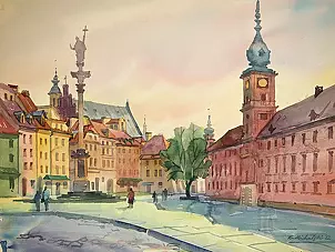Krzysztof Michalski - Warszawa. Plac Zamkowy