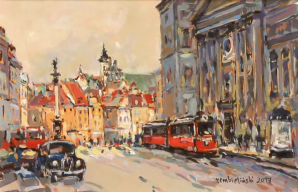 Piotr Rembieliński - Warsaw, Castle Square