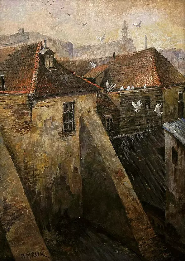 Piotr Mruk - Warszawa, ul Brzozowa XIX w.