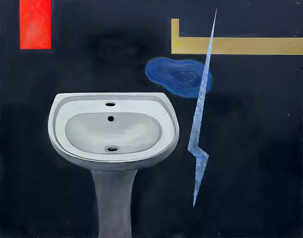 Jakub Margasinski - Washbasin with a cloud