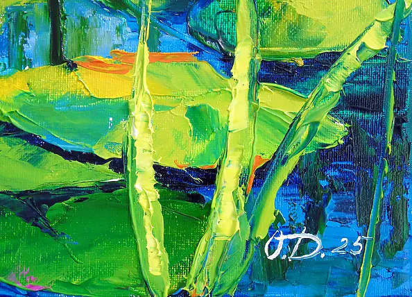 Olha Darchuk - Water lilies