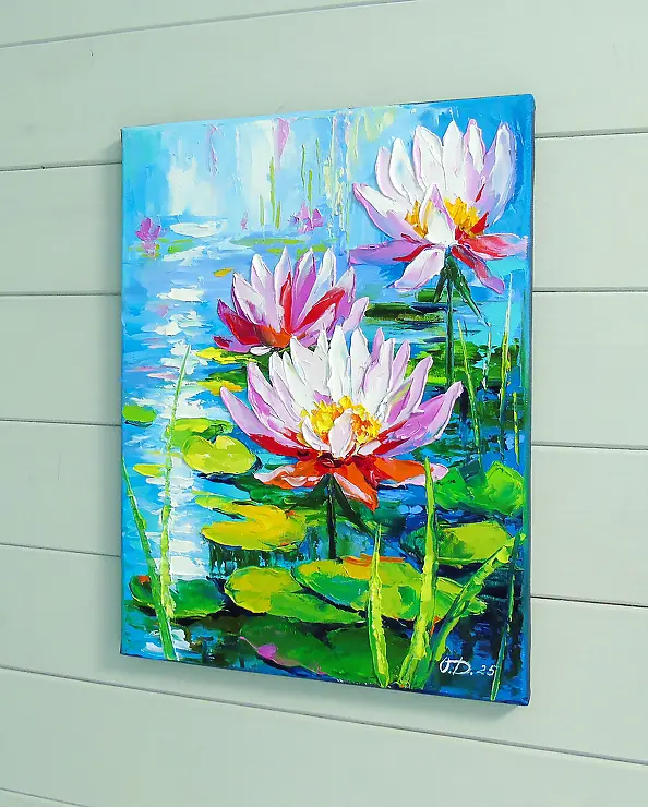 Olha Darchuk - Water lilies