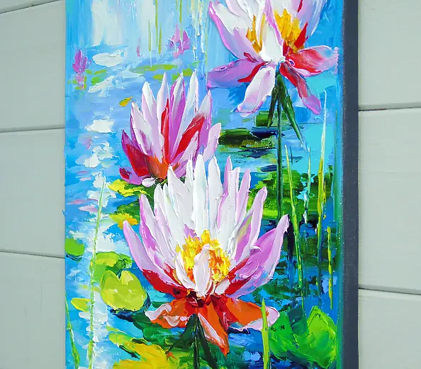 Olha Darchuk - Water lilies