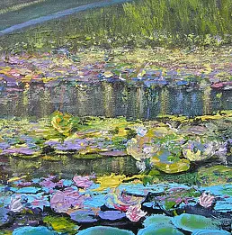 Jacek Łoziński - Water lilies II