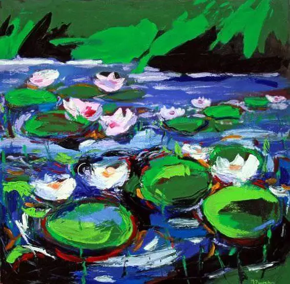 Mario Zampedroni - waterlilies 1998