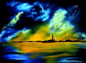 Katarzyna Gąsiorowska - Waterscape in Blue