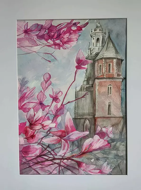 Renata Kulig Radziszewska - Wawel magnolia