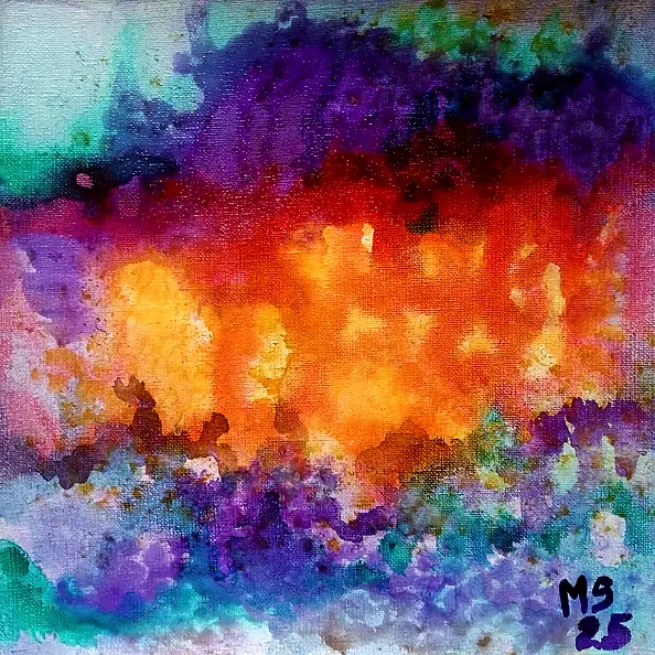 Marzena Salwowska - The autumn snake that touches the herb with its slippery breast...