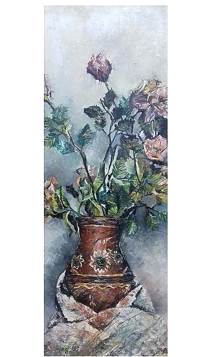 Rafał Jarosz - Vase with Roses