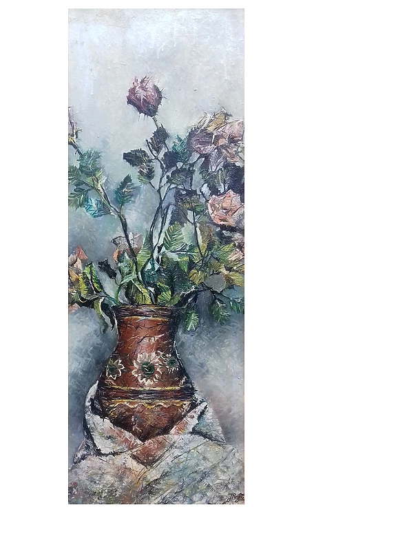 Rafał Jarosz - Vase with Roses