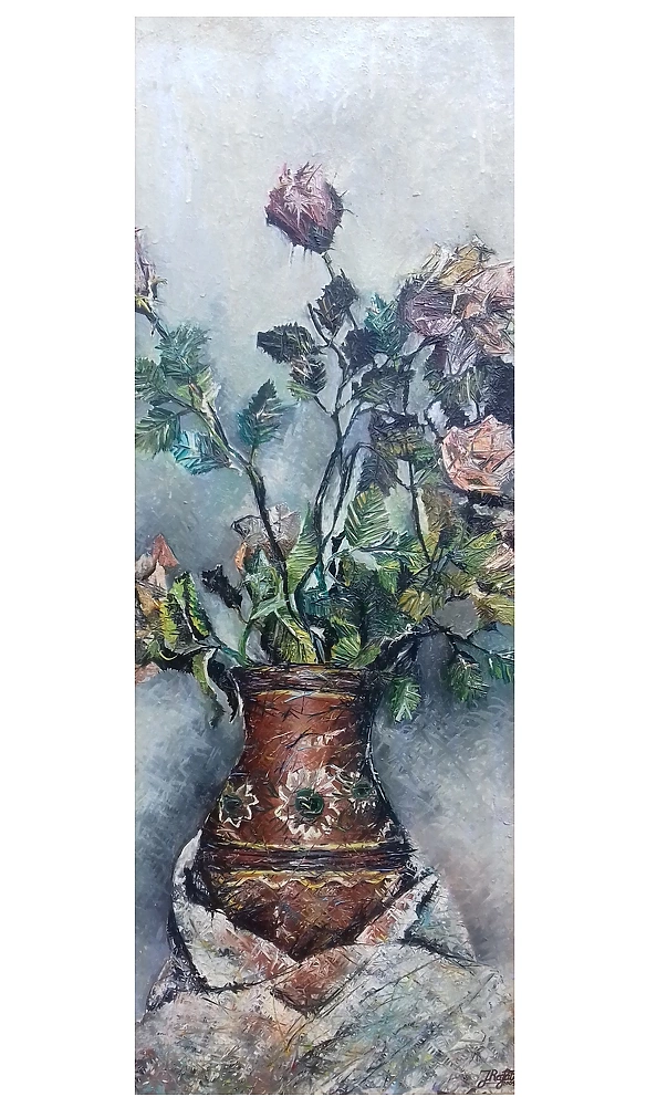 Rafał Jarosz - Vase with Roses