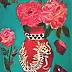 Katarzyna Rutkowska - Chinese vase and roses