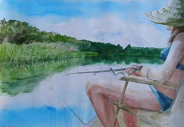 Dorota Kędzierska - Fishing rod