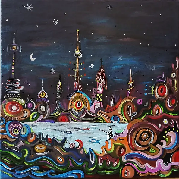 Patryk Tylec - Il pescatore e tre pesci