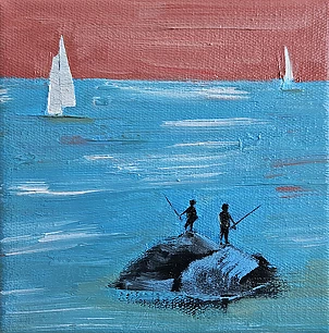 Mariusz Makuła - Fishing on the rocks