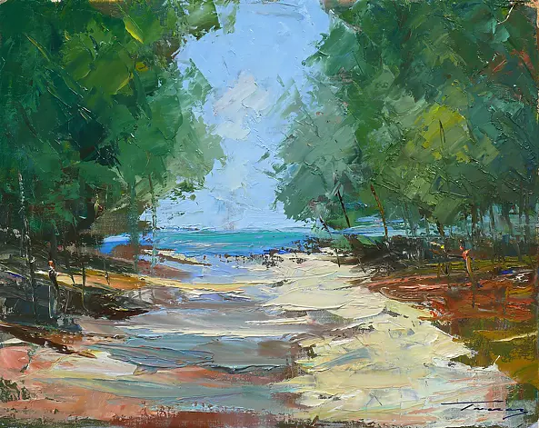 Krzysztof Tracz - Access to the beach