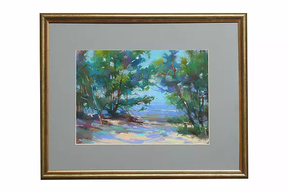 Krzysztof Tracz - Entrance to the beach.