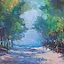 Krzysztof Tracz, Entrance to the beach, Pastel - paper, 50 x 35