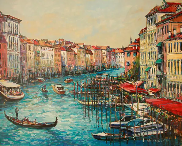 Piotr Rembieliński - Venice Grand Canal