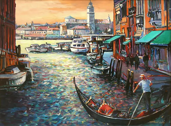 Piotr Rembieliński - Venice, Rio dei Vetrai
