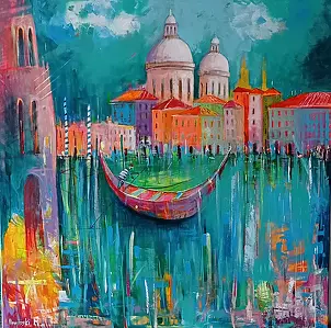 Mirosław Nowiński - Venetian gondolier