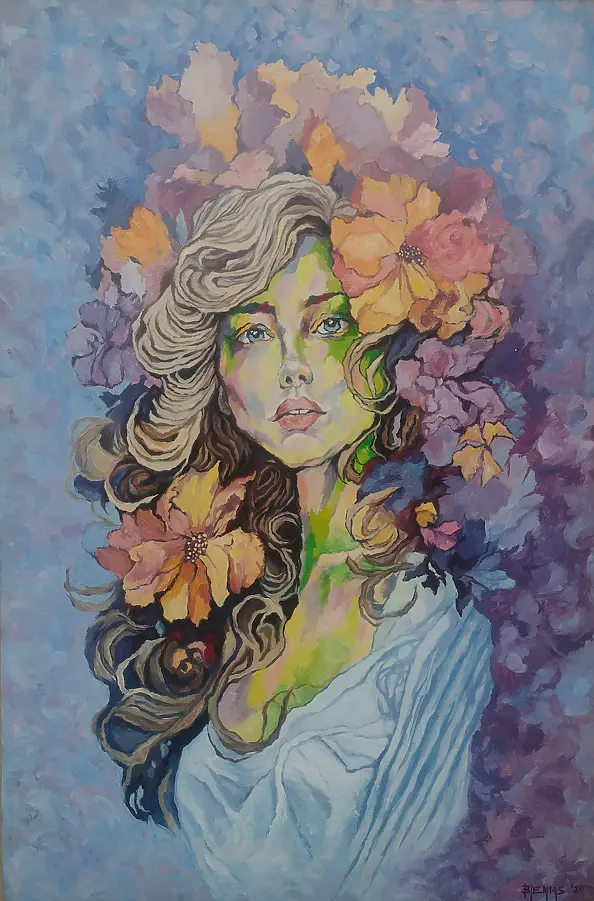 Maciej Bienias - Venus in scabiosa