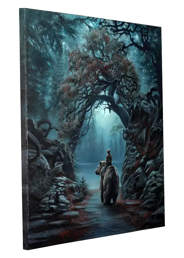 Agata Buczek, Wewnętrzna droga, Obraz olejny - płótno, 100 x 100