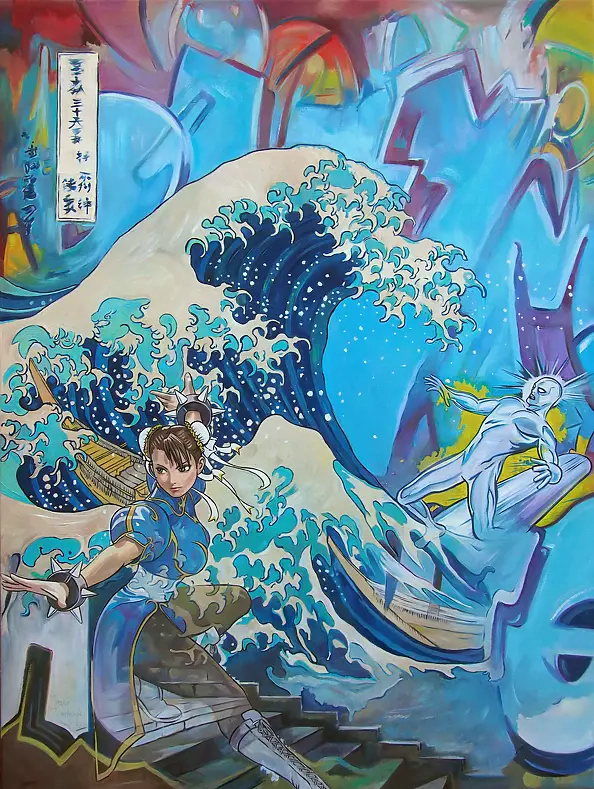 Janusz Orzechowski - When Silver Surfer meets Chun-Li 