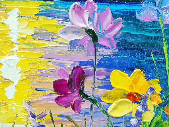 Olha Darchuk - When the flowers shine in the sun