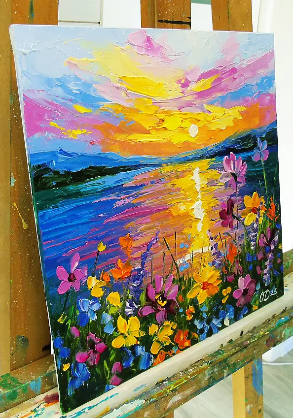 Olha Darchuk - When the flowers shine in the sun