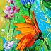 Olha Darchuk, Where Hearts Meet, Oil painting - canvas, 80 x 60