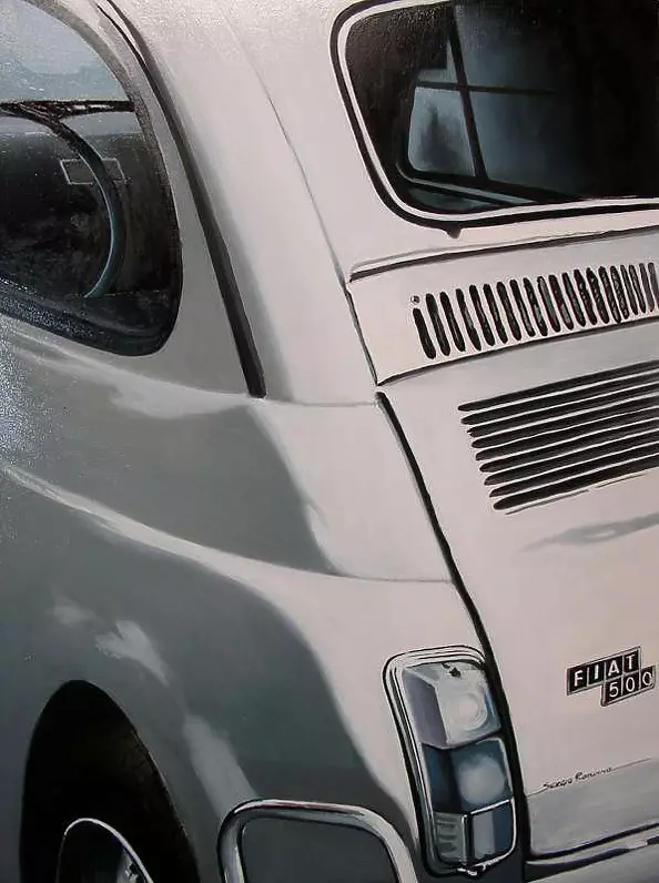 Sergio Rotunno - Biały Fiat 500