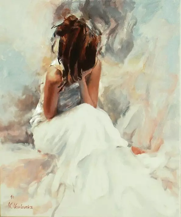 Katarzyna Kurkowska - white thoughtfulness