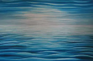 Marina Profumo - Biało - niebieskie odblaski