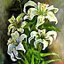Urszula Nieborak - white lilies