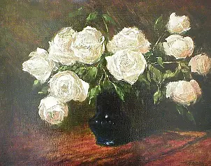 Tadeusz Gazda - Białe róże