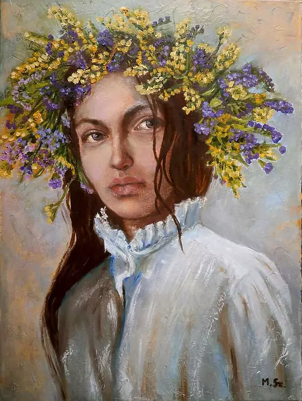 Maria Szymańska - A wreath ... the end of summer